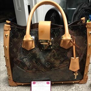 Authentic Louis Vuitton Mono Ambre Neo Cabas MM
